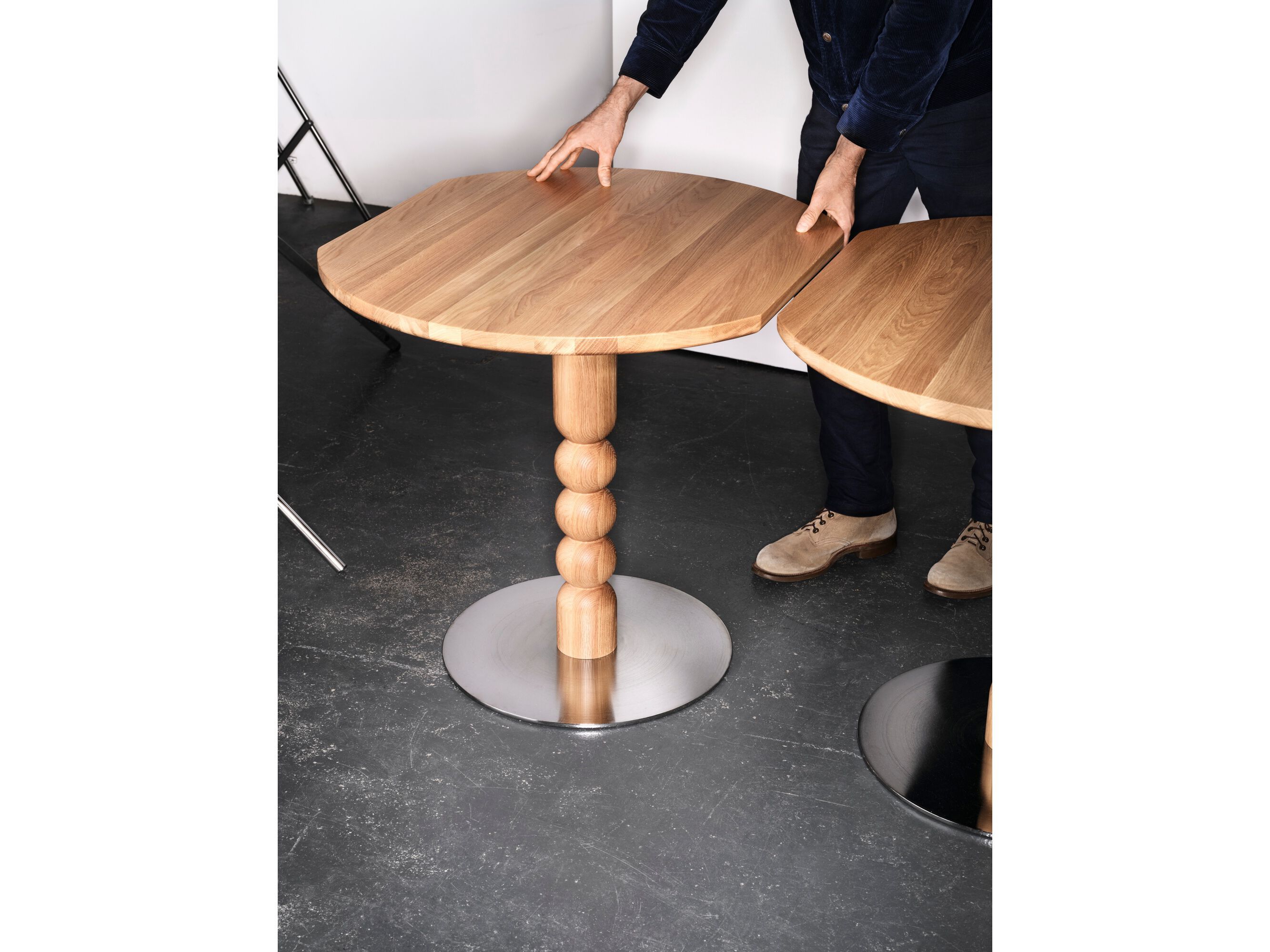 Круглый деревянный стол Bla Station TURN DINING ARCH-00000140 - Вид №1