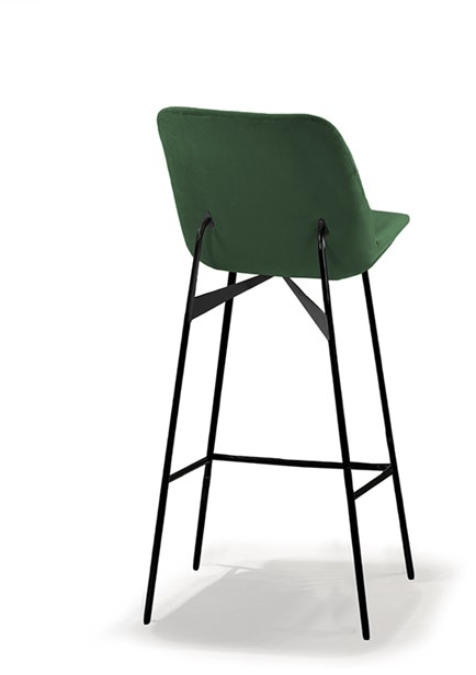 Mambo Unlimited Ideas Табурет из ткани со спинкой и подставкой для ног Chiado sun-id-1405732 - Вид №1