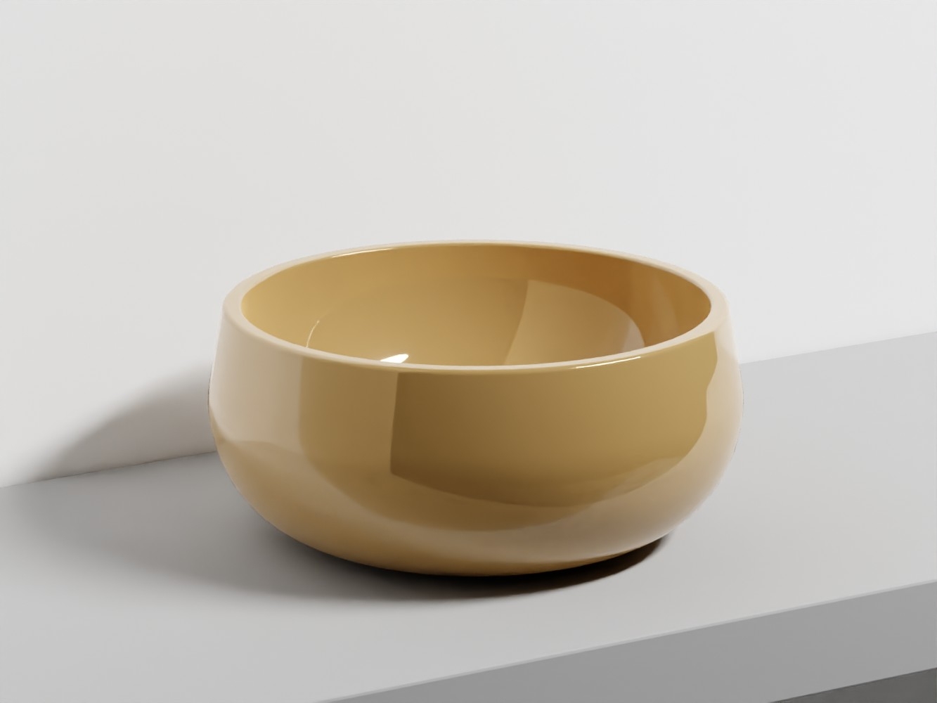 BATO-AM Накладная чаша Tino h19 cielo Le Bacinelle Ceramica Cielo