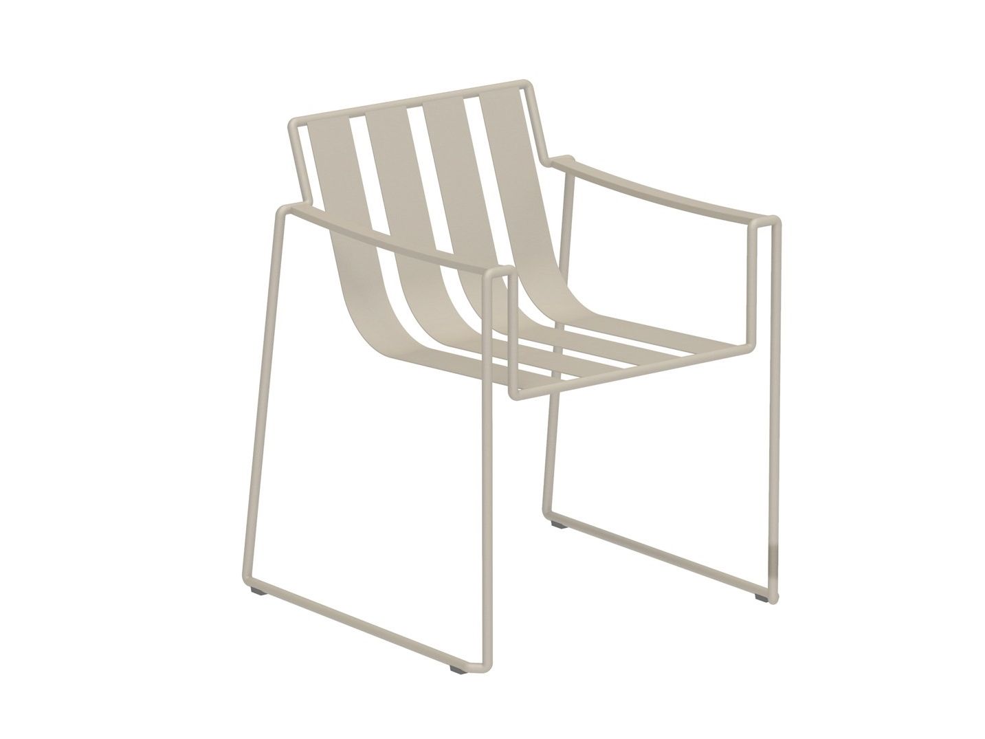 Ткань сани сад стул с подлокотниками Royal Botania Strappy ARCH-00089891 - Вид №12