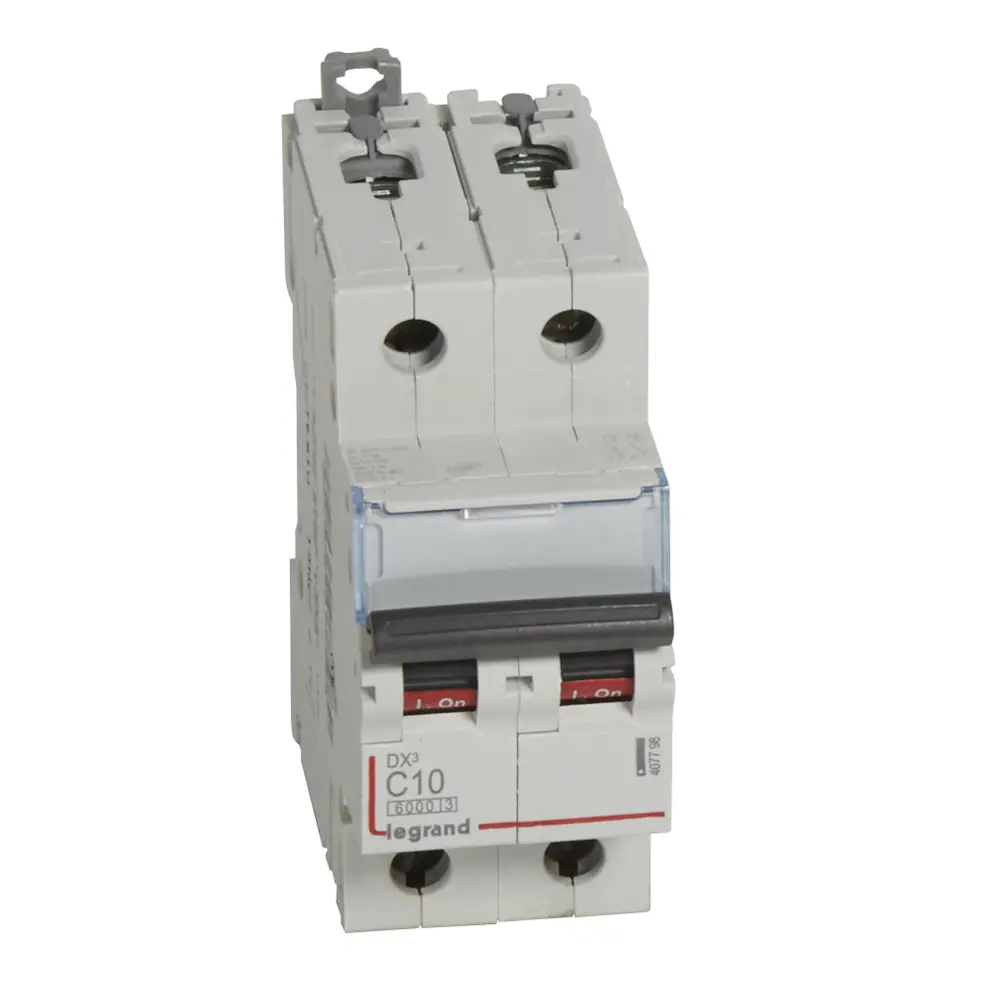 Автоматический выключатель Legrand DX3 2П С10 А 6000/10 кА 84490999 STLM-2127352 