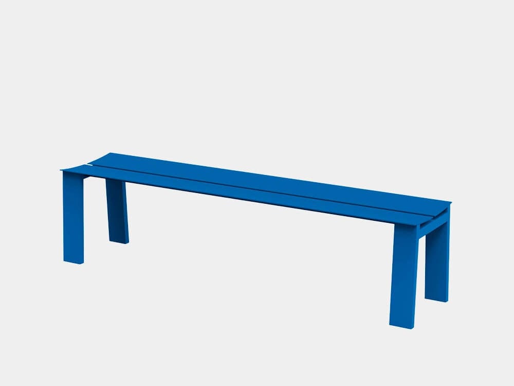 Алюминиевая скамья с порошковым покрытием RS Barcelona Seu ARCH-00067573 - Вид №134