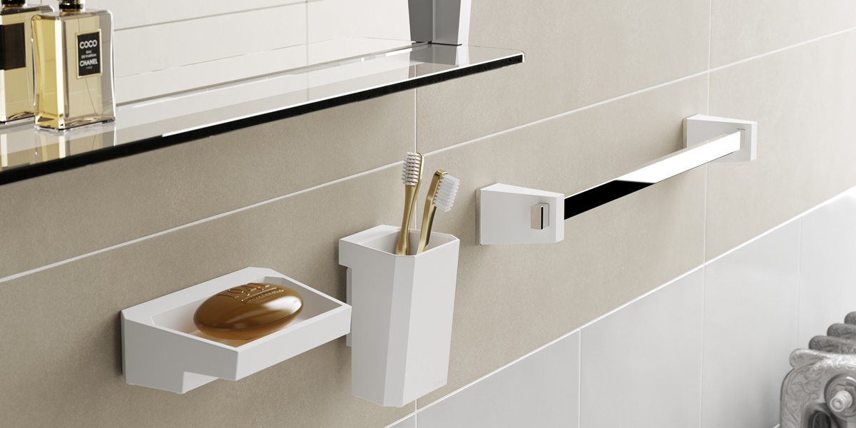 Sonia Мыльница настенная S0 белый 156269 - Вид №1