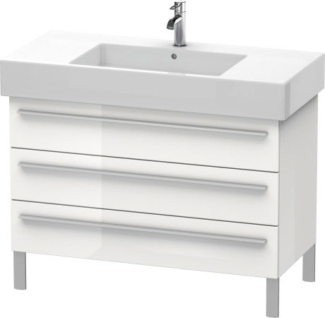 XL655404343 X-Large Тумбочка напольная Базальт матовый, декор Duravit - Вид №2