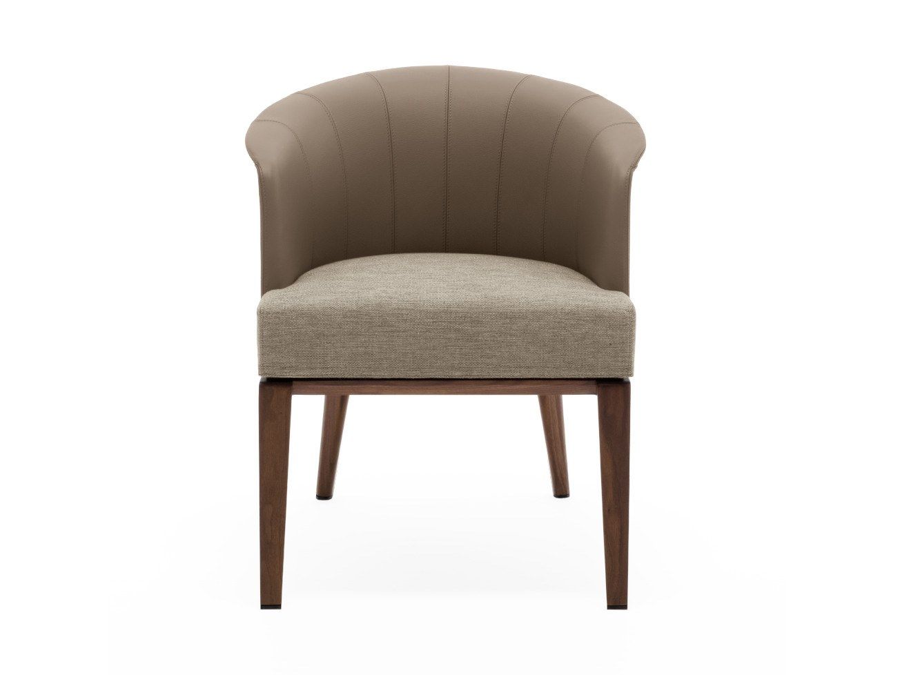 Кожаное кресло с подлокотниками Giorgetti ARCH-00106720