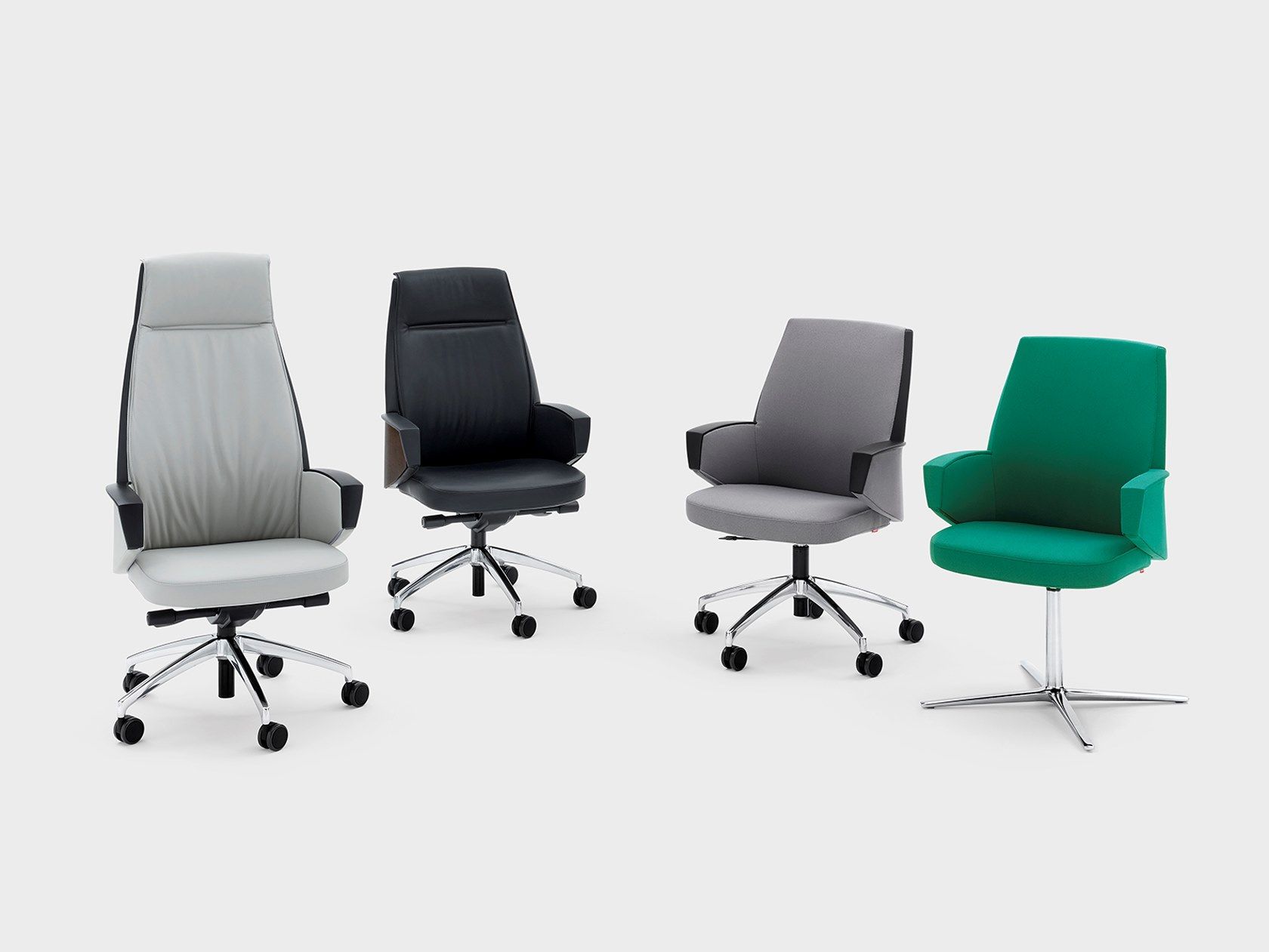 Тканевый операционный офисный стул с колесами на насесте Viganò Grace ARCH-00020072 - Вид №1