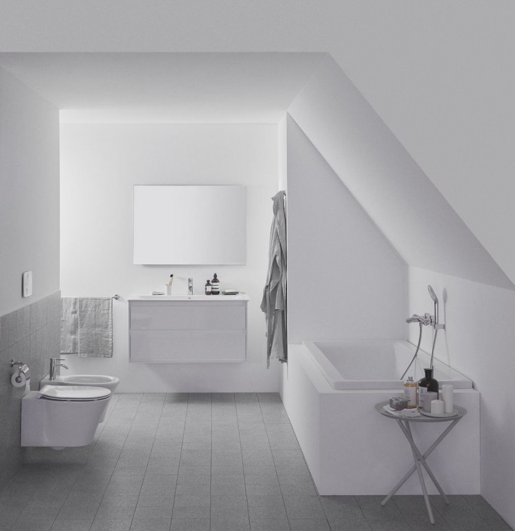 E106701 Встраиваемая акриловая прямоугольная ванна 180х80 см Ideal Standard CONNECT AIR - Вид №4