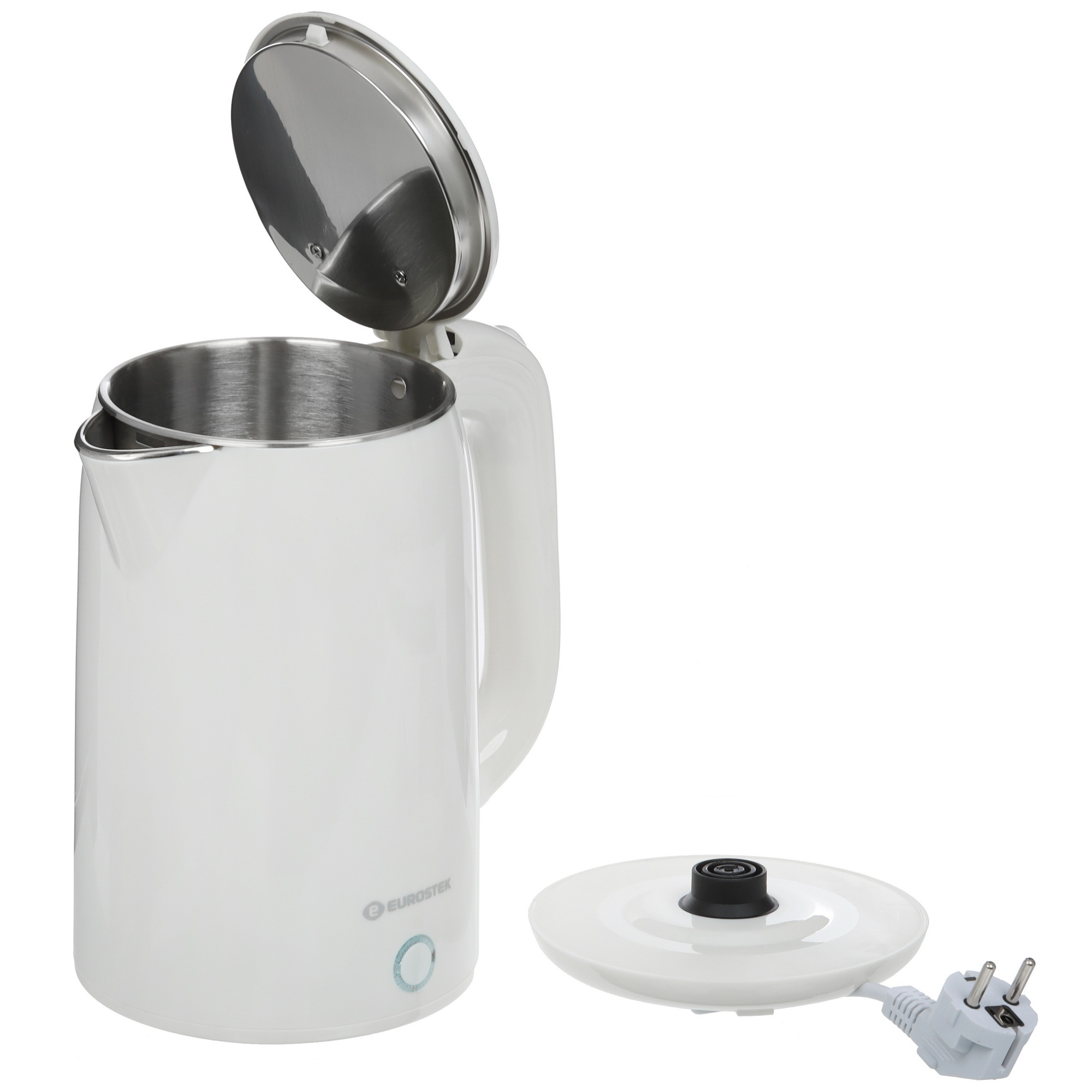 9024492 Электрочайник Eurostek EEK-3027 белый STDN-0047578 - Вид №4