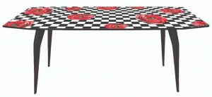 Seletti Прямоугольный обеденный стол Seletti wears toiletpaper