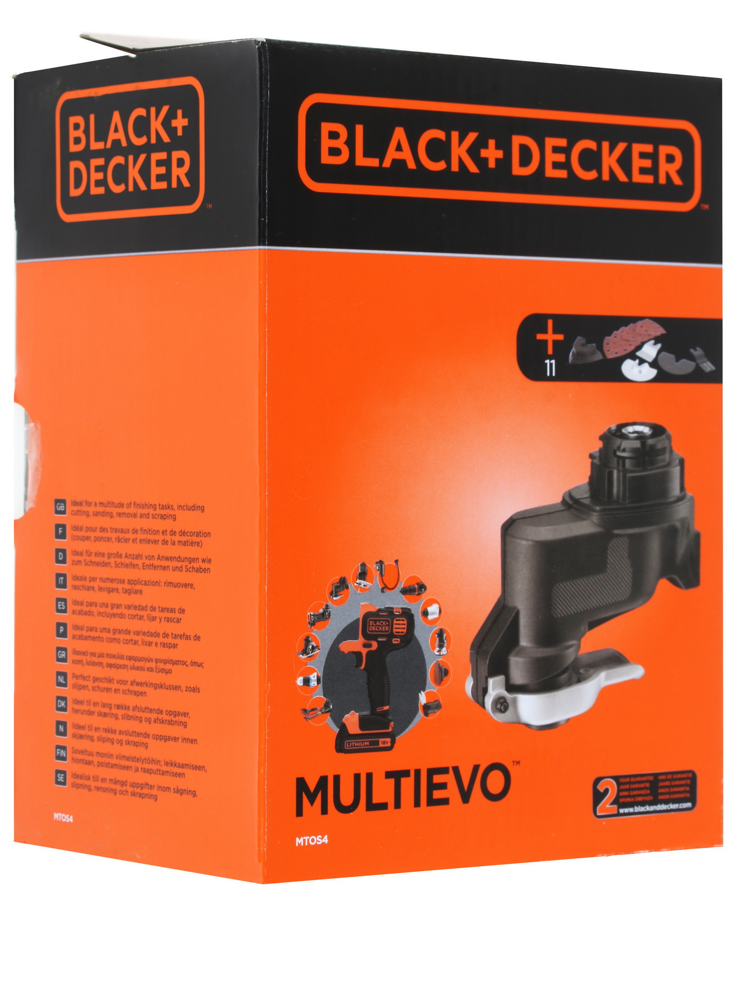 Специальная насадка для реноватора Black&Decker MultiEvo MTOS4 1083290 Black+decker STDN-0083992 - Вид №6