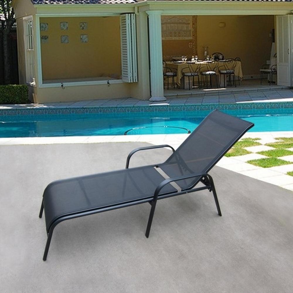 MC-2051A Black Шезлонг-лежак Бирма-1 Afina 