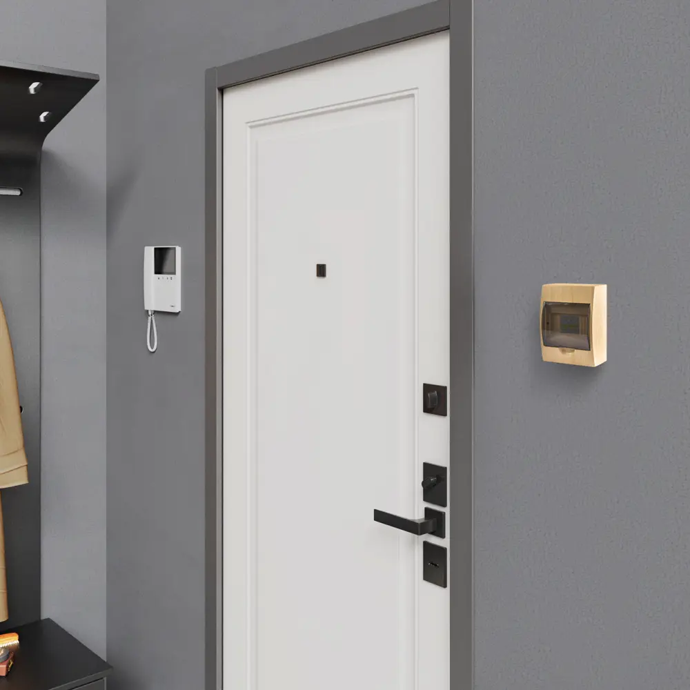 TDM Щит распределительный навесной на 6 модулей с текстурой сосны 15865293 STLM-1108375 - Вид №2