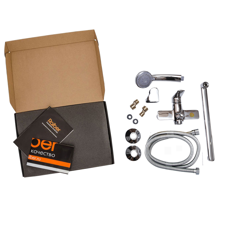 R1504 Смеситель для ванны Zinger однорычажный Raiber  - Вид №1