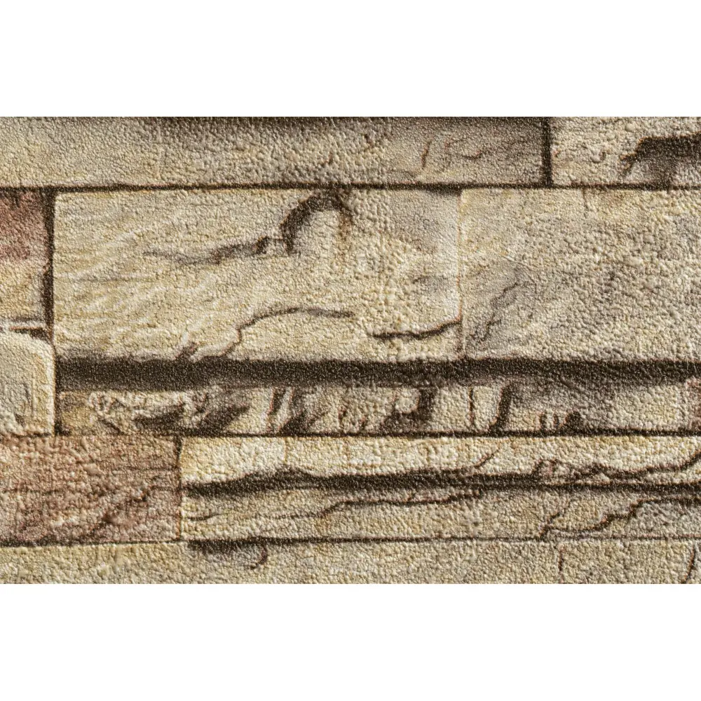 Обои флизелиновые Палитра Masonry коричневые 1.06 м 7405-25 18609551 STLM-2201734 - Вид №2