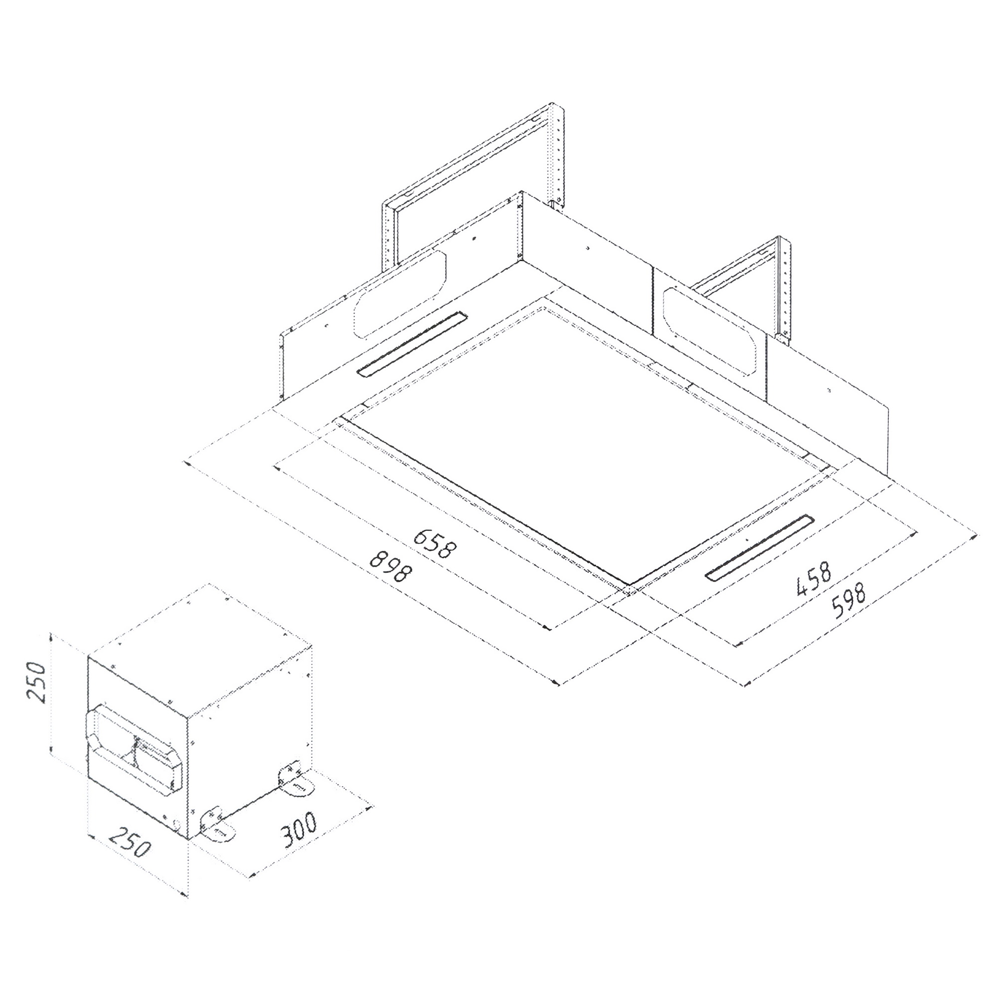 9008330 Вытяжка полновстраиваемая Akpo WK-9 Skylight белый/белый STDN-0082131 - Вид №13