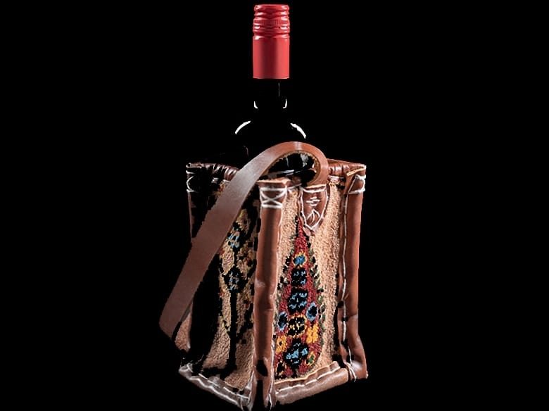 Держатель для бутылок из ткани и кожи Zollanvari Mafrash Wine Carriers ARCH-00004999