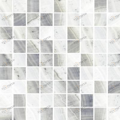 Мозаика Arris K-1051/LR/m01 Grey Blue 30x30 Kerranova sun-id-328895