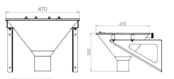 46265 Подвесная раковина настенная овальная PURUS  белая  - Вид №1