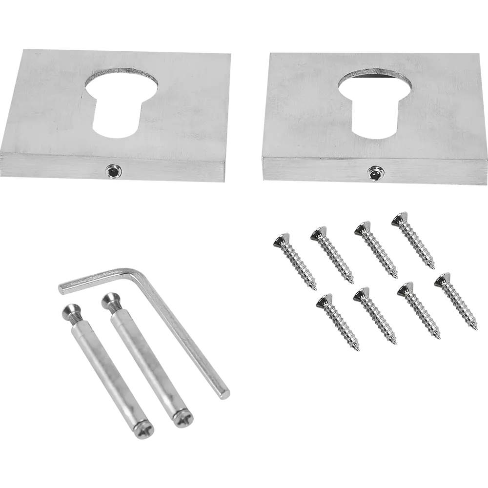 PUNTO Накладка на цилиндр BK6.K.QS52 хром - защита замочной скважины 85282335 STLM-0060753 - Вид №1