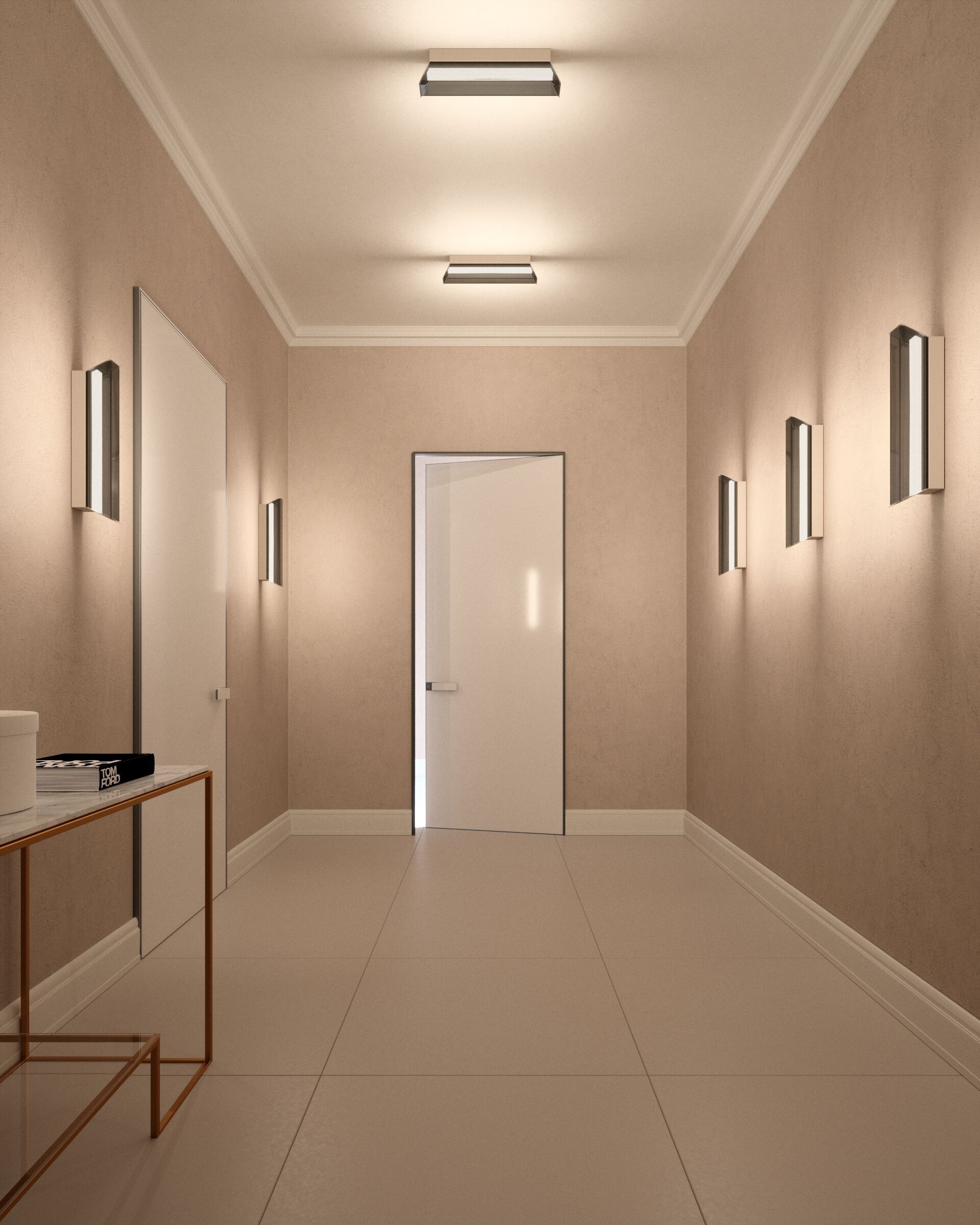 Светодиодный настенный светильник из боросиликатного стекла Cangini & Tucci Regula ARCH-00074229 - Вид №4