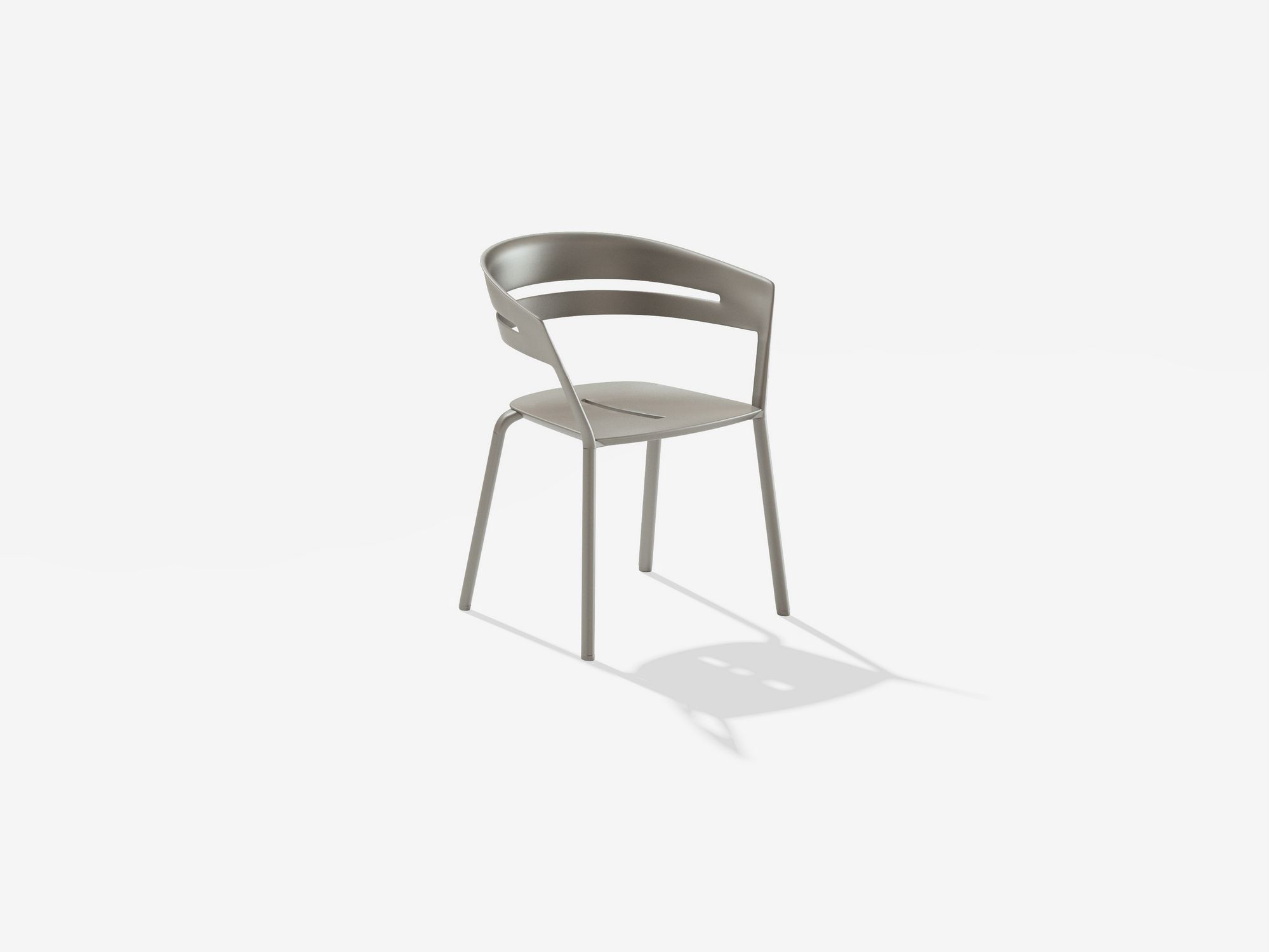 Алюминиевый штабелируемый садовый стул с подлокотниками FAST Ria ARCH-00113356 - Вид №21