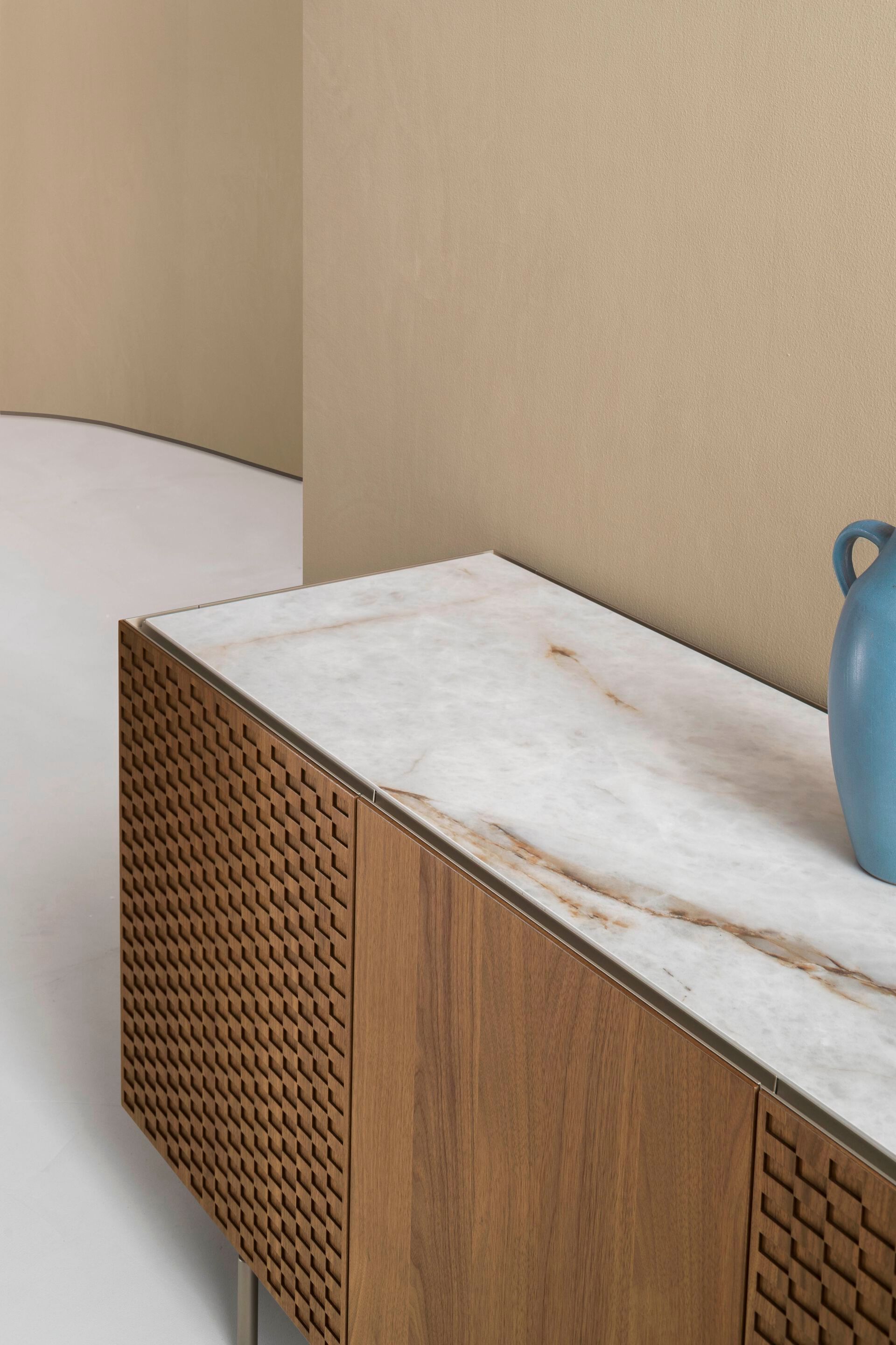 Деревянный шкаф с распашными дверями Alf DaFrè DAMA ARCH-00057784 - Вид №6