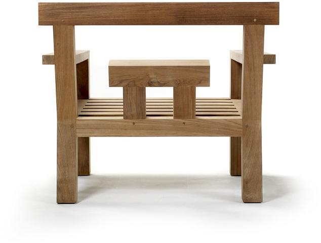 Royal Botania Садовое кресло из тика с подлокотниками Nara sun-id-1510284 - Вид №2