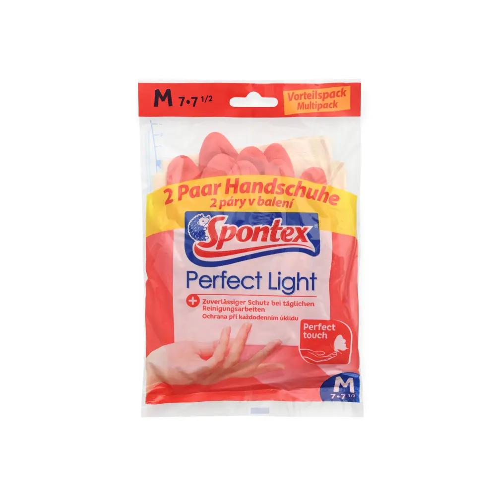 Перчатки Spontex Perfect хлопковые, разм. M, 2 пары 84177012 STLM-2205792  - Вид №1