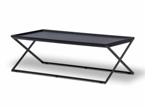 Прямоугольный журнальный столик из грецкого ореха с подносом