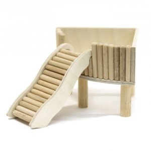 ПР0046009 Купалка для грызунов деревянная малая DoradoWooD