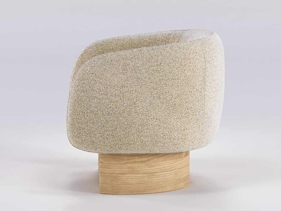 Тканевое кресло с подлокотниками Wewood гнездо ARCH-00029061 - Вид №7