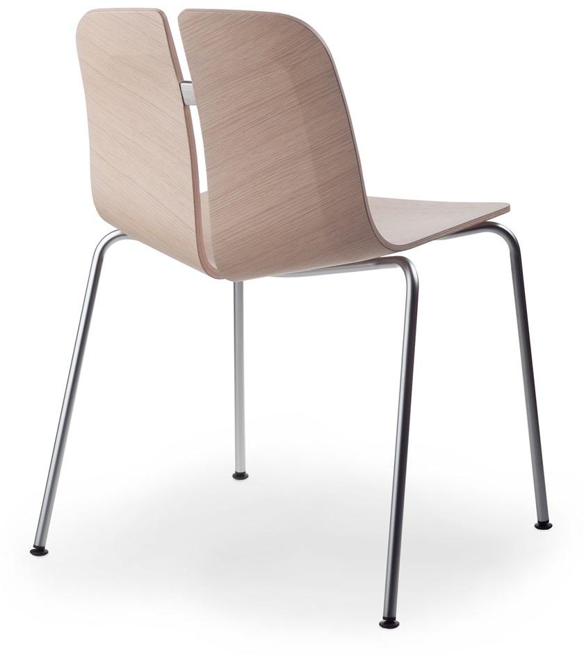 Lapalma Штабелируемый деревянный стул Link S123 - Вид №1