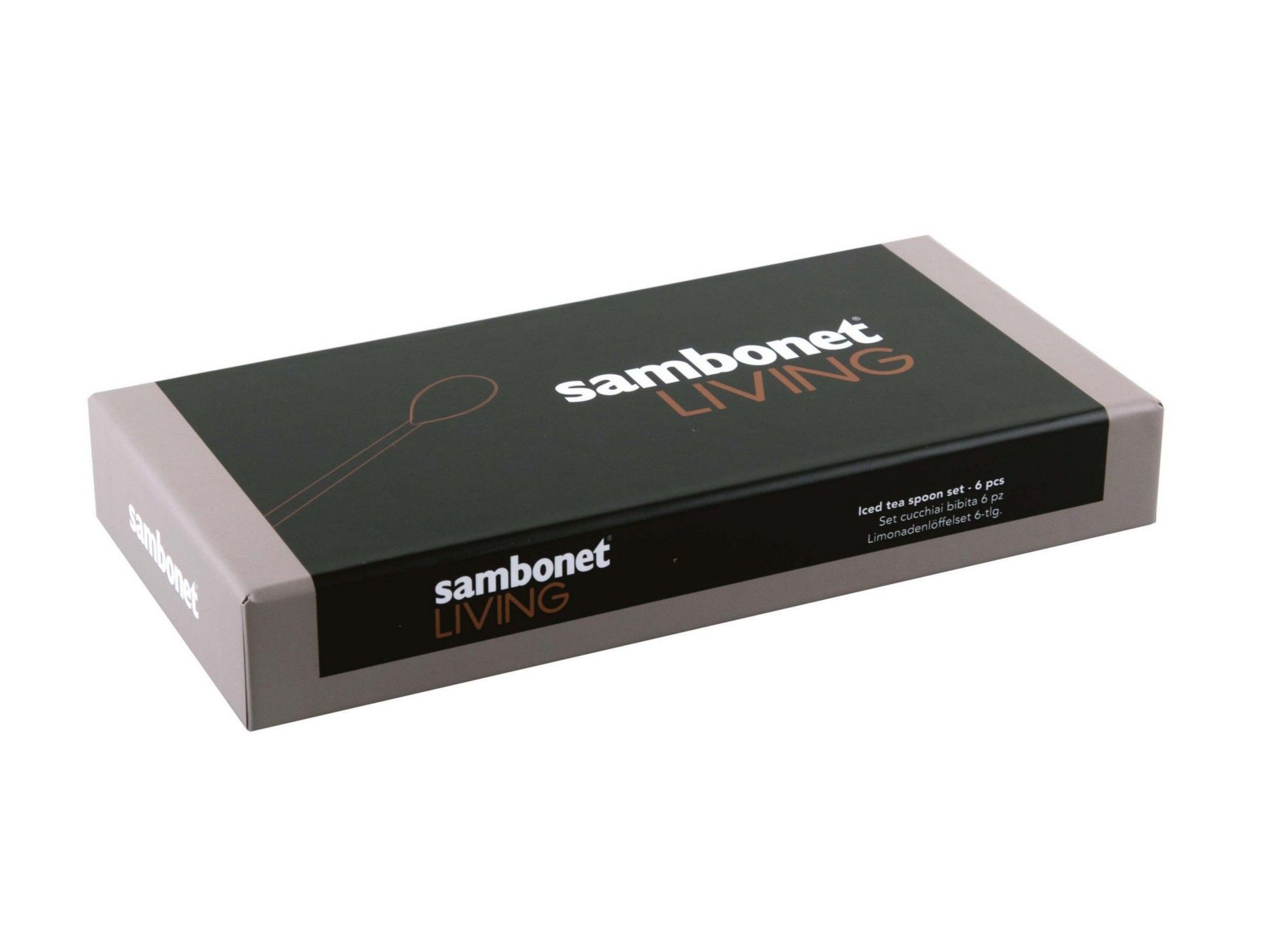 Набор чайных ложек из нержавеющей стали Sambonet Living ARCH-00133927 - Вид №3