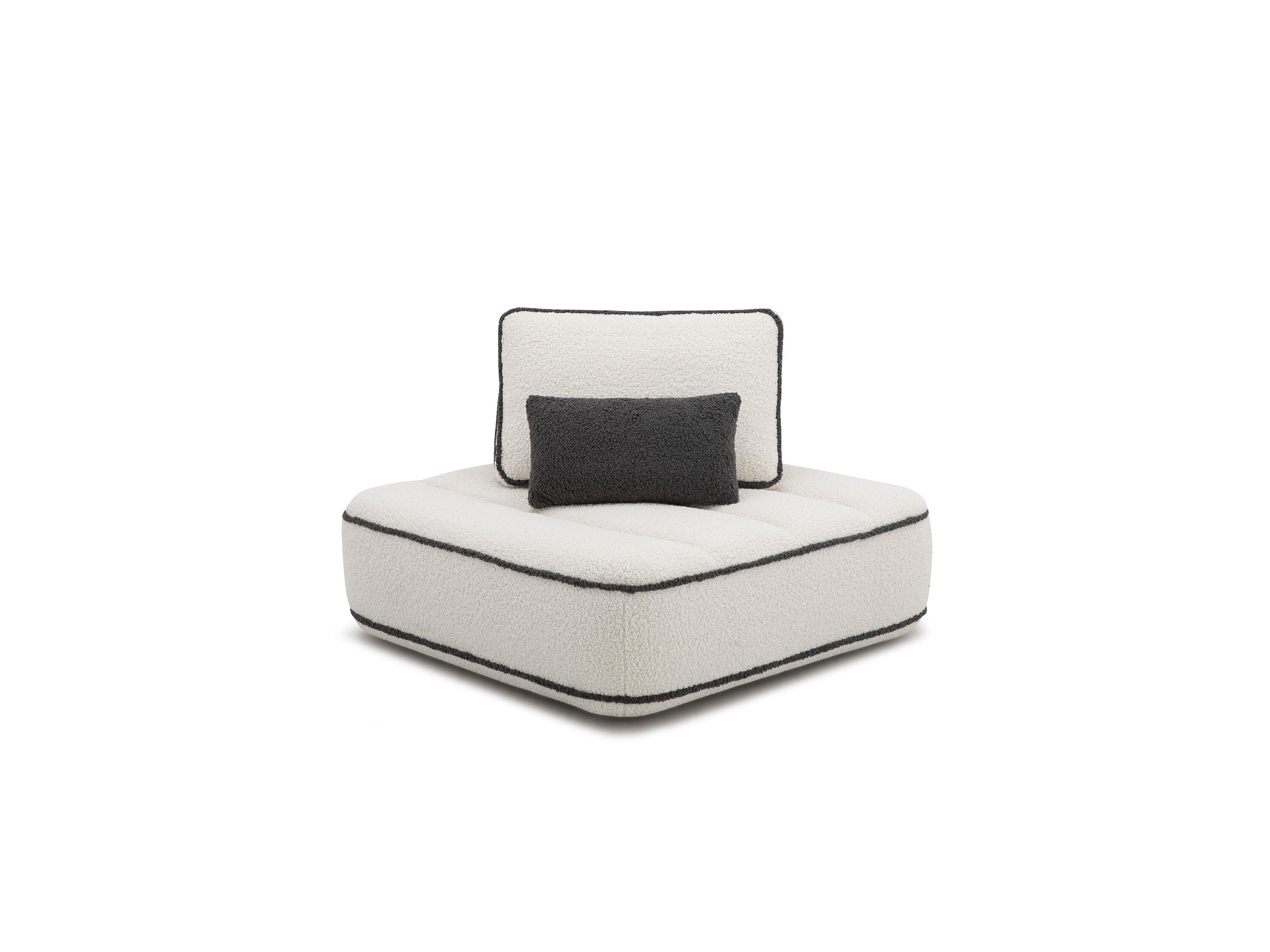 4-местный модульный тканевый диван с полуостровом CAMPO DE' FIORI SUNLIGHT ARCH-00132090 - Вид №16