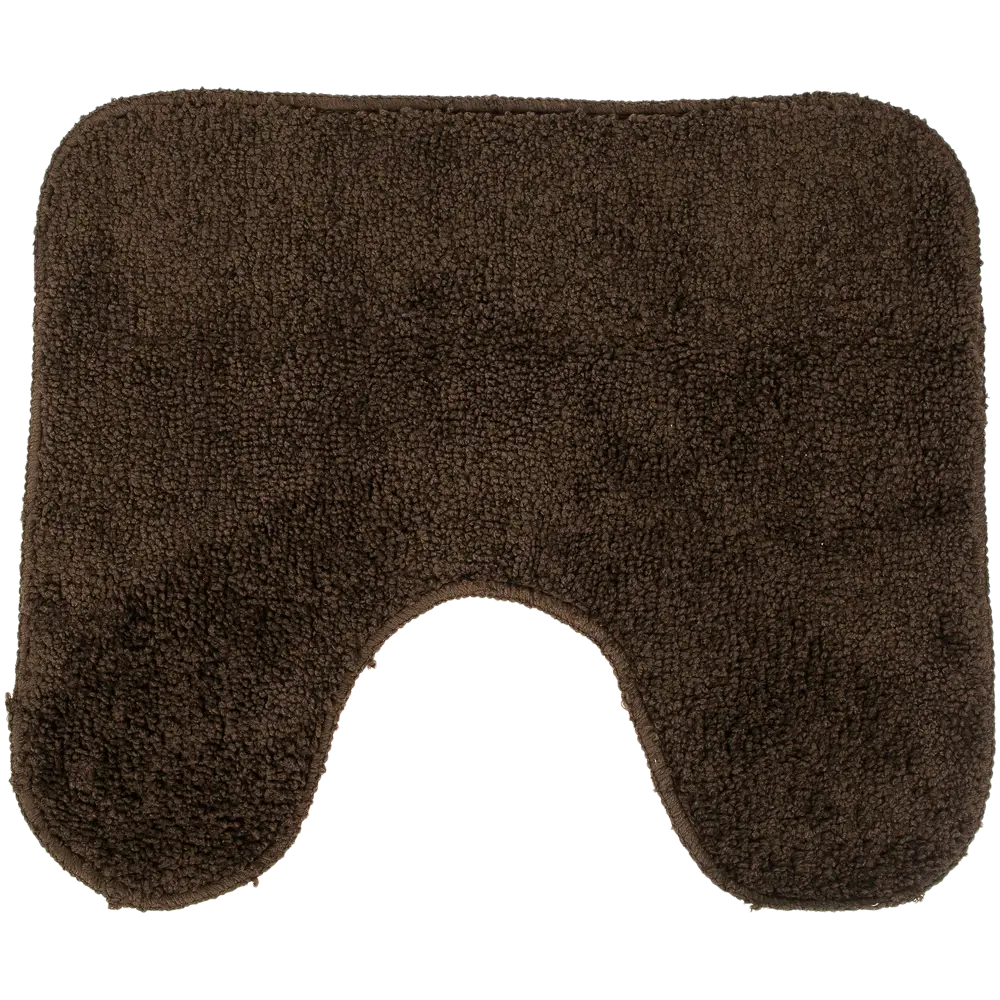 Коврик для туалета Sensea Lounge, 50х40 см, микрофибра, цвет коричневый STLM-2144465