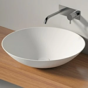 VELOTONDO54BIANCO Накладная раковина на столешницу  круглая Antoniolupi