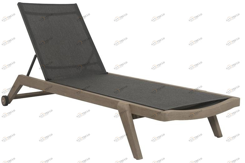 Les jardins Садовый лежак на колесиках Copenhague Tr04251