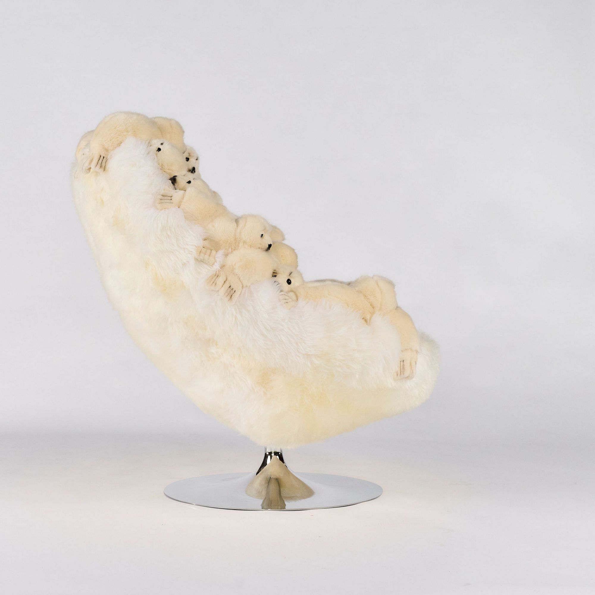 Полиэфирное кресло APCOLLECTION White love ARCH-00136498 - Вид №2