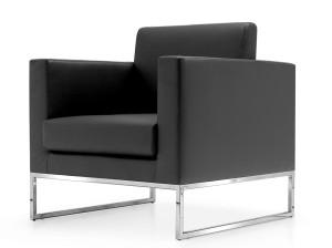 Кресло для саней с подлокотниками