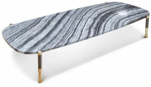 Bellotti Ezio Прямоугольный журнальный столик с мраморной столешницей Gea 2019-25