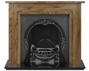 RX002 Чугунная каминная вставка Tiffany Сarronheating