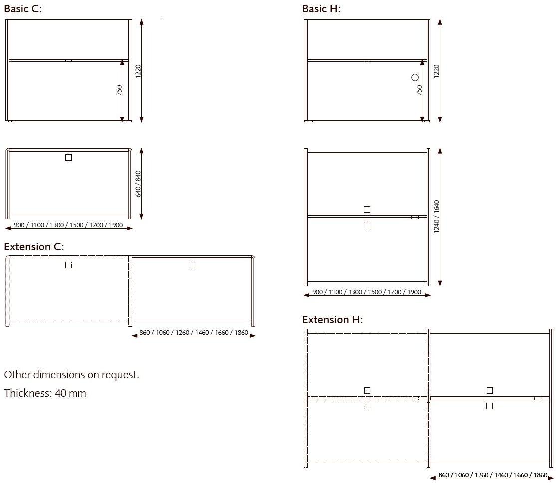 Glimakra of Sweden Индивидуальное рабочее место Limbus sun-id-1468564 - Вид №4