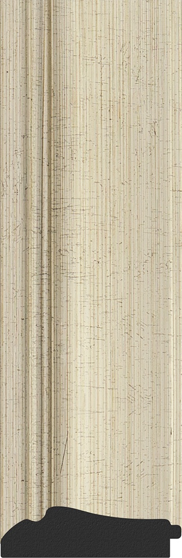 BY 1226 Зеркало с фацетом в багетной раме - травленое серебро 95 mm EVOFORM Exclusive - Вид №2