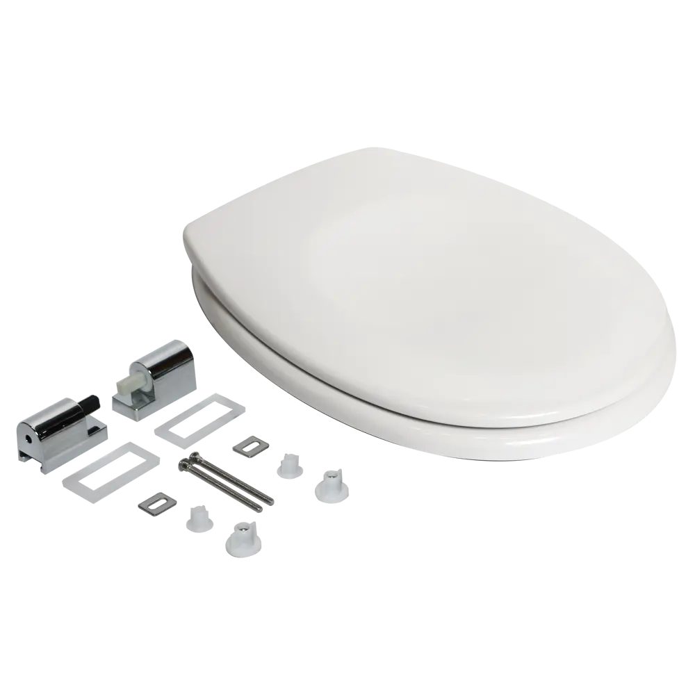 Сиденье для унитаза Sensea Sparta с микролифтом цвет белый 82264211 STLM-2119484 - Вид №4