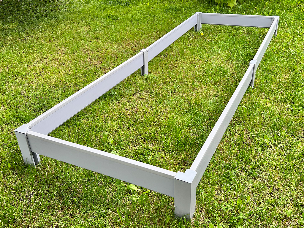 Грядка ПВХ 3 х 0,75 м, высота 14 см ГеоПластБорд GPBST-155 - Вид №1