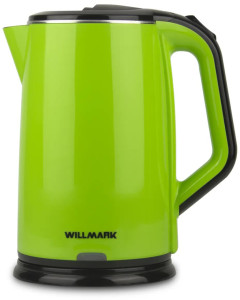 5343862 Электрочайник WILLMARK WEK-2012PS зеленый