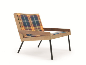 Кресло для сада из технической ткани с подлокотниками