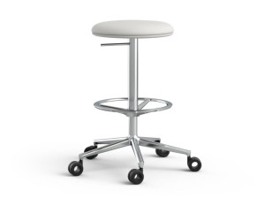 5 спиц поворотный офисный стул с подставкой для ног