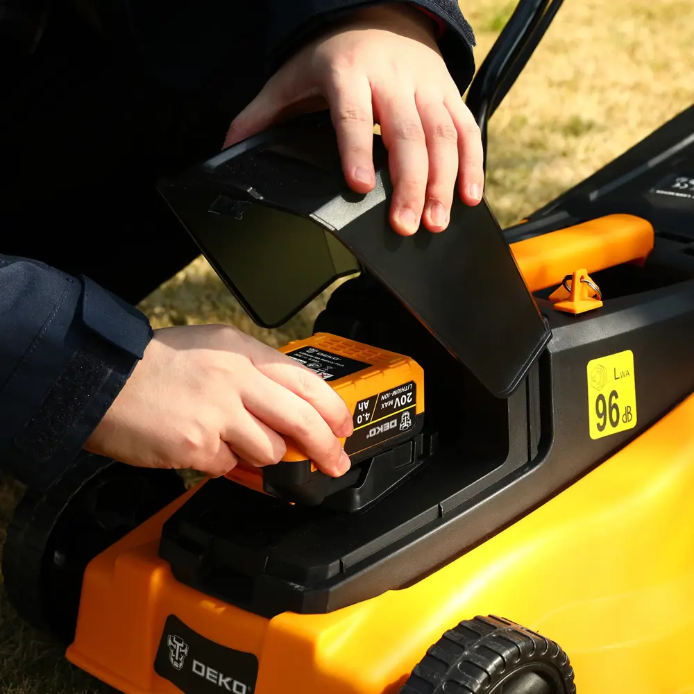 Аккумуляторная газонокосилка DEKO DKLM20V с травосборником 25 л 87613222 STLM-1370878 - Вид №6