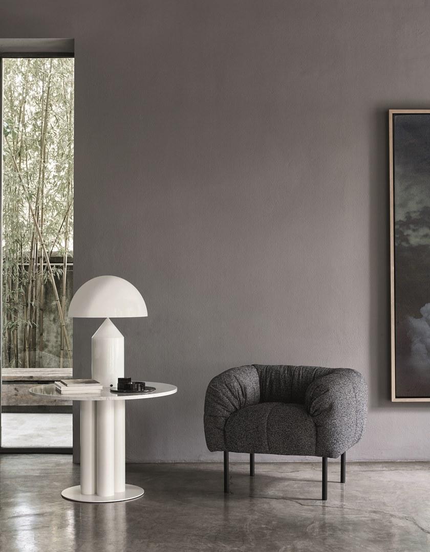 arflex Кресло с обивкой из ткани с подлокотниками Pecorelle sun-id-1428283 - Вид №5